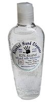 Alcohol Hand Cleanser Rinse Less Infused with Botanicals Unscented 4 ounces with Aloe & Vitamin E