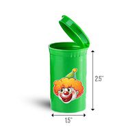 Clown Face First Aid Case Pill Container ID 6876G