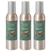 YANKEE CANDLE Concentrated Room Spray 3-Pack (Balsam and Cedar)