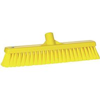 Vikan 31786 Fine Sweep Floor Broom Head, Polypropylene Block, 16-1/2" Bristle, Yellow