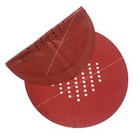 TheraBand Progressive Hand Trainer, Wrist, Forearm, and Hand Strengthener for Rock Climbing, Guitar and Piano Players, Post Surgery Rehab and Therapy, 6 Refill Sheets, Red, Medium, Level 3