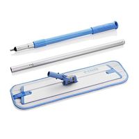 E-Cloth Collapsible Deep Clean Mop - European Microfiber Damp Mop with Sturdy Telescoping Handle