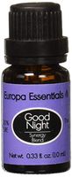 Europa Essentials All Natural Good Night Sleep Assist Synergy Essential Oil Blend - 100% Pure Therapeutic Grade, Aromatherapy Blend w/Ylang Ylang, Sweet Orange, Marjoram, Clary Sage & Geranium, 10ml