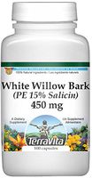 Extra Strength White Willow Bark (PE 15% Salicin) - 450 mg (100 Capsules, ZIN: 512919) - 2 Pack