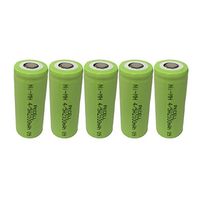 5pcs Rechargeable 4/5A Nimh Battery 1.2v 2100mah , 500 cycles