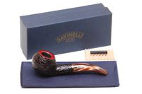 Savinelli Roma Rustic 673 KS Lucite Stem Tobacco Pipe