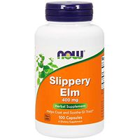 Slippery Elm, 400 mg, 100 Caps by Now Foods (Pack of 3)