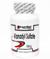 Vanadyl Sulfate 10mg 100 Capsules ~ Renevitol