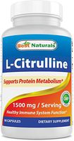 Best Naturals L-Citrulline Capsules - 1500mg/Serving - Non-GMO - Gluten Free - 90 Capsules