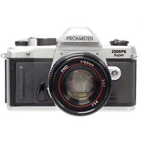 Promaster 2500PK Super SLR Camera with 50mm 1.7 Lens