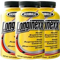 Longinexx Male - Enhancement Supplement - 180 Capsules - 3 Month Supply
