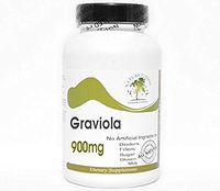 Graviola 900mg ~ 180 Capsules - No Additives ~ Naturetition Supplements