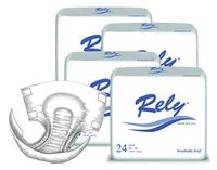 Rely Breathable Brief (Diaper), Size Small, Case of 96