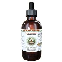 Red Ginseng Alcohol-Free Liquid Extract, Organic Red Ginseng (Panax Ginseng) Dried Root Glycerite 2 oz