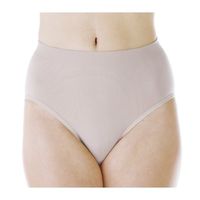 Wearever 1-Pack Women's Beige Smooth and Silky Seamless High Leg - Light Abosrbency (0.25 Cup) - Incontinence Panties XL/XXL (Fits Hip Sizes: 44-47")