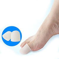 SISHUINIANHUA Antifriction Big Toe Protective Sleeve Separator Silica Gel Sports Toe Protective Finger Juanetes Thumb Foot Care Pain Relief