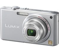Panasonic Lumix DMC-FX33S 8.1MP Digital Camera with 3.6x Wide Angle MEGA Optical Image Stabilized Zoom (Silver)