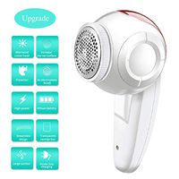 Fabric Shaver Rechargeable, Lint Remover Fabric Defuzzer Electric Fuzz Pills Remover 6-Blades Quickly Effectively