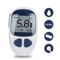 Zorvo Glucose Meter Monitor Blood Glucose Monitor +50 Glucose Test Strips