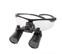 SoHome Surgical Loupes Magnifying Glass Dental Binocular Glass 4.0X-R Metal Frame