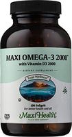 Maxi Health Maxi Omega-3 2000 with Vitamin D3 2000 IU - 100 Softgels