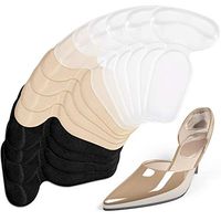EAONE 7 Pairs Heel Grips, Heel Cushion Inserts, Silicone Heel Pads, Unisex Heel Grip Liners, Shoe Pads for Too Big Shoes