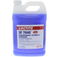 Loctite 2046047 SF 7840 Natural Blue Biodegradable Cleaner and Degreaser, 1 gal Bottle