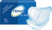 MCK56003101 - Bladder Control Pad TENA Men 9.9 Inch Length Moderate Absorbency Polymer Male Disposable