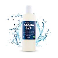 Karma Rub Liquid Magnesium - Australian 100% Natural Magnesium Chloride and Sulfate Solution with Trace Minerals - Relief for Muscle, Joint and Nerve Pain - Helps Tension and Stress - 250 ml - 8.4 oz