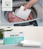 ❤️❤️Jonerytime❤️❤️Cleansing Laundry Tablet Liquid Paper Softener Powder for Hand Machine Washing