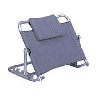 Portable Adjustable Sit-up Backrest Reclining Support Bed Wedge with Removable Headrest Bed Support Handicap Mobility Help for Support Up to 100 KG