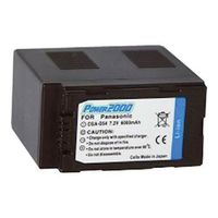 POWER 2000 ACD-709 Rechargeable Battery ( Panasonic CGR-D54 Equivalent )