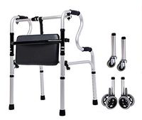 TX Adjustable Medical Cruiser Rollator Walker Training Equipment Rehabilitation Chair,4Wheels