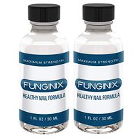 FUNGINIX Finger and Toe Fungus Treatment - Maximum Strength Solution, Eliminate Fungal Infections, Powerful & Effective (2 Bottles)