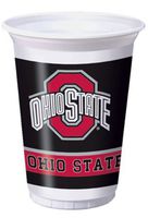 96 NCAA Ohio State University Buckeyes Drinking Tailgate Party Cups - 20 oz.