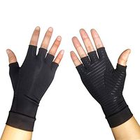 Copper Recovery Compression Arthritis Gloves Alleviate Rheumatoid Pains Ease Muscle Tension Relieve Carpal Tunnel for Daily Typing & Working (M)