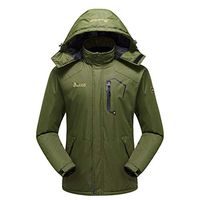 Alvinm Men's Jacket Casual Fashion Waterproof Quick-Drying Breathable Sport Outdoor Coat Outwear Green