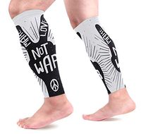 LEVEIS Retro Peace Love Joy Arm Sleeves UV Protection for Men Women Sunblock Protective Gloves Running Golf Cycling Driving Long Arm Cover 1 Pair