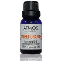 Atmos Essentials | 100% Pure Sweet Orange Essential Oil | Citrus sinensis | 15mL
