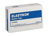 J&J Elastikon Elastic Tape, 3" x 2½ yds (5 yds Stretched)