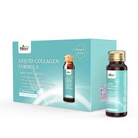 Heivy Liquid Collagen Supplement, Collagen Drink, Collagen Peptides, Hydrolyzed Type 2 Collagen,Glowing Skin Joint & Bone, Hydrolyzed Collagen,with Calcium,1.69 fl.oz./Bottle(1 Box,10 Bottles)