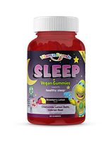 Vitamin Friends - Kids Sleep Gummy - MELATONIN Free - Chamomile, Lemon Balm, Valerian Root and Vitamin D2 -Natural Strawberry Lemon - 30 Day Supply
