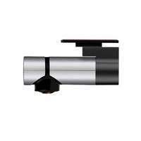 Vehicle Cameras 360 Degree Panoramic Driving Recorder HD Night Vision Hidden Wireless Single Lens Car Camera (Color : Silver)