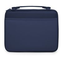 BoxWave iPad 4 Case, [Hard Shell Briefcase] Slim Messenger Bag Brief w/Side Pockets for Apple iPad 4 - Navy