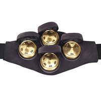 Ibnotuiy Copper Portable Smokeless Moxibustion Multifunction Moxa Box with 54PCS Moxa Sticks for Acupuncture Point (4 Pocket Package)