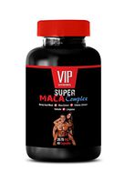 Male Testosterone Pills for Men - Super MACA Complex - arginine Supplement Sexual - 1 Bottle 60 Capsules