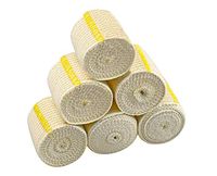 GT Cotton Elastic Bandage w/Hook and Loop Closure on Both Ends, 2" Width - 6 Pack