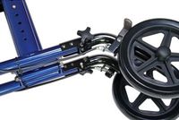 Replacement Left & Right Rear Wheels for HybridLX Rollator Transport Chair, 1 Pair