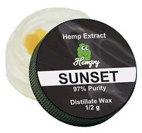 Hemp Extract Wax High Purity - Great Ingredient for Salves, Balms and Rubs (1/2g)