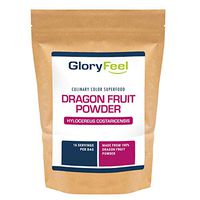 Gloryfeel Freeze Dried Red Dragon Fruit Powder (5 OZ), Pitaya Powder Dragonfruit